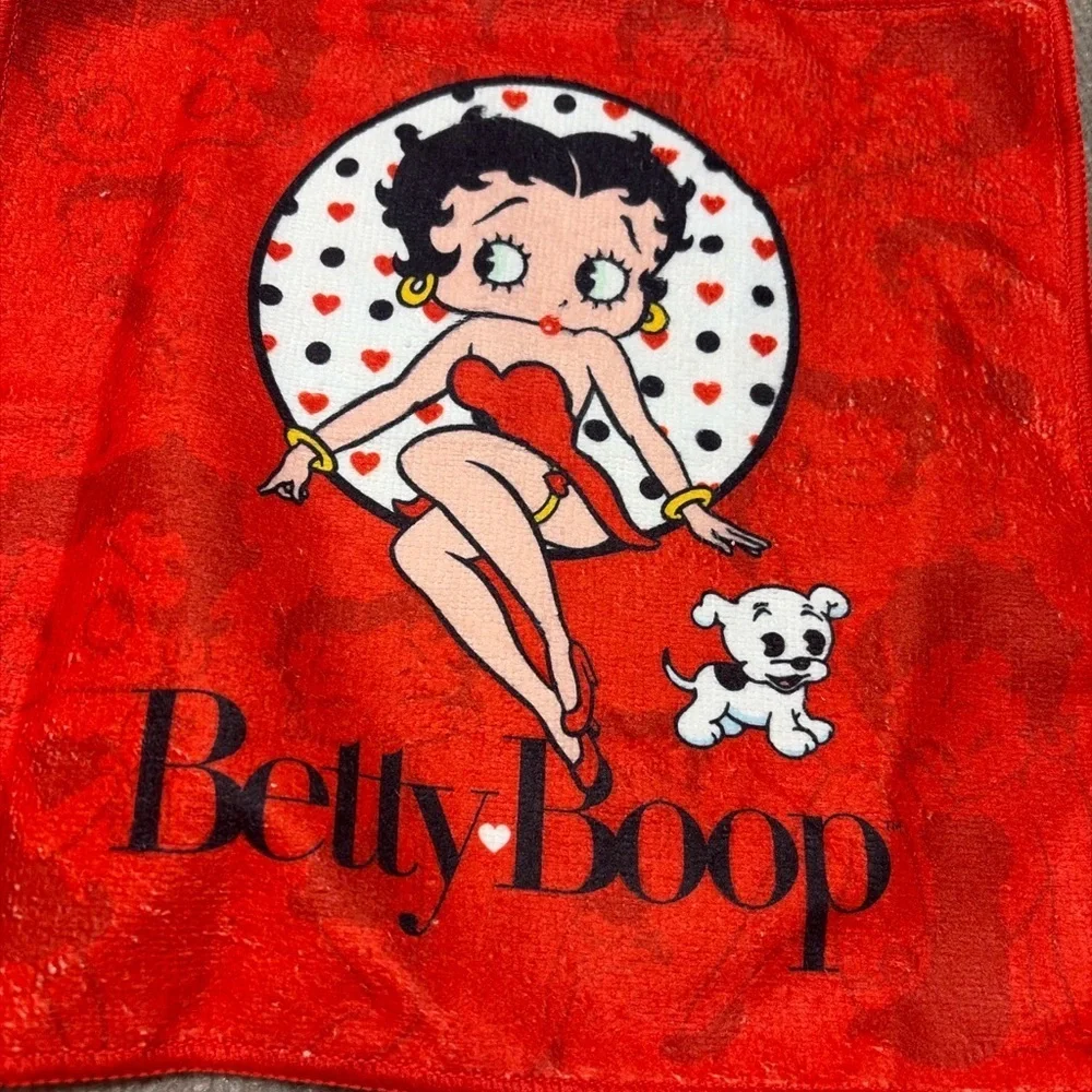 Betty Boop Red Towel Set 0561